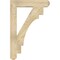 Ekena Millwork Merced Craftsman Rough Sawn Bracket, Douglas Fir, 4"W x 24"D x 36"H BKT04X24X36MRC04RDF - alternate 2